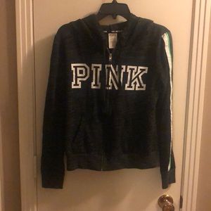 PINK zip up hoodie